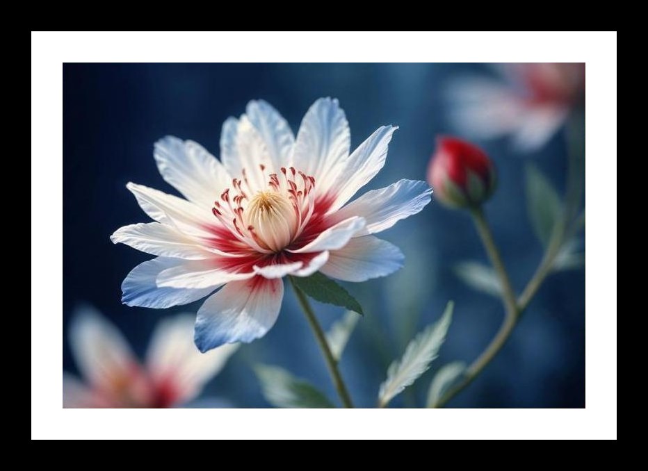 Soft Light Bloom Wall Art, Interior Accents, Framing Solutions, Residential/Commercial Decor, Premium Gifts | Size: 8 x 12 inches